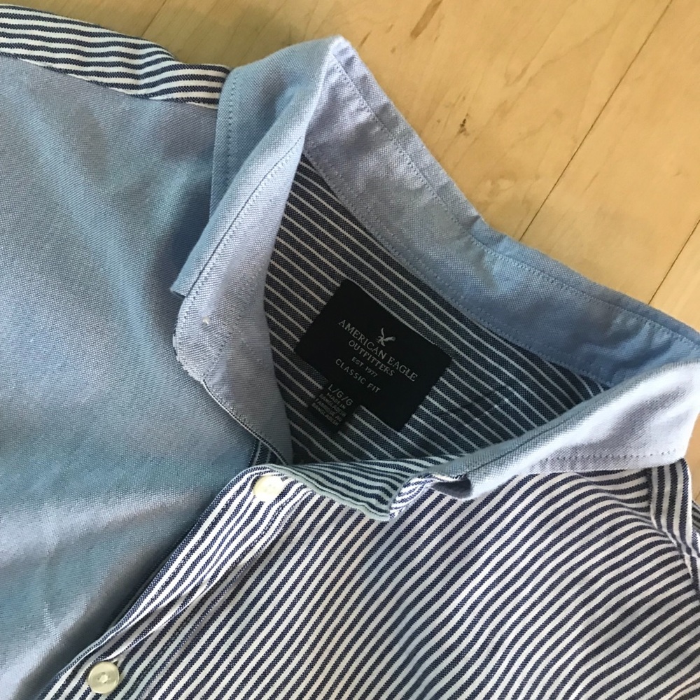 American Eagle Outfitters Button Down Mens Shirt L